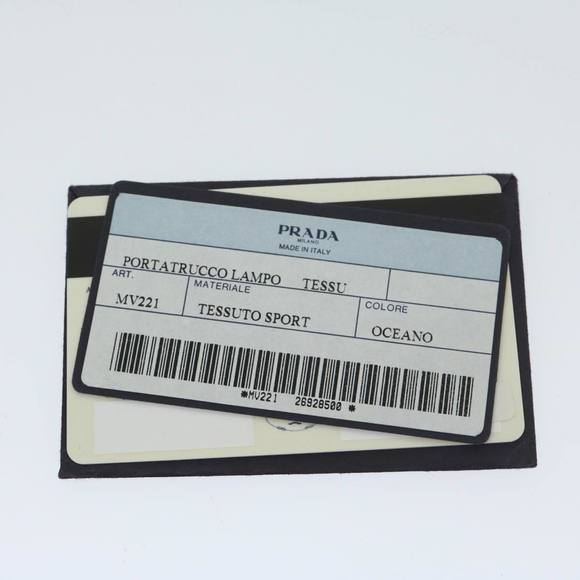 PRADA Pouch Nylon Navy Auth ac2819 - Picture 12 of 16